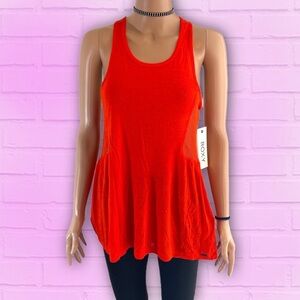 💥 NWT ROXY Sleeveless Top | Orange | Women’s Small/Petite